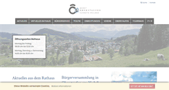 Desktop Screenshot of oberstaufen.info