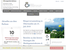 Tablet Screenshot of oberstaufen.info
